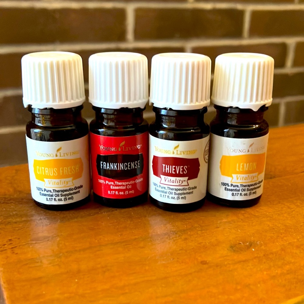 Empty Young Living Bottles